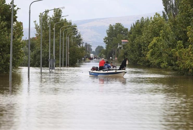 Severe flooding in Greece leaves at least 6 dead and 6 missing, villages cut off