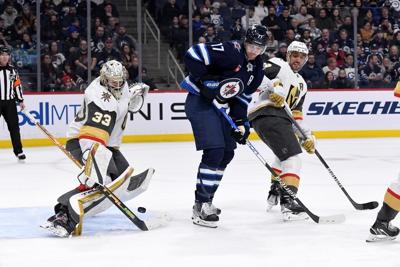 Marchessault scores twice, Golden Knights hang on for 6-5 win over Jets