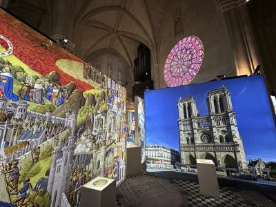 Their kinship sealed by fire, St. John the Divine brings Notre Dame to life in exhibition
