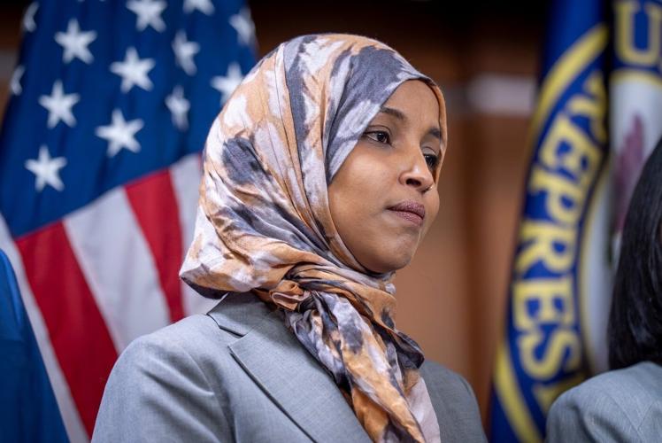 Man who squirted apple cider vinegar on Omar is charged with assaulting and intimidating her