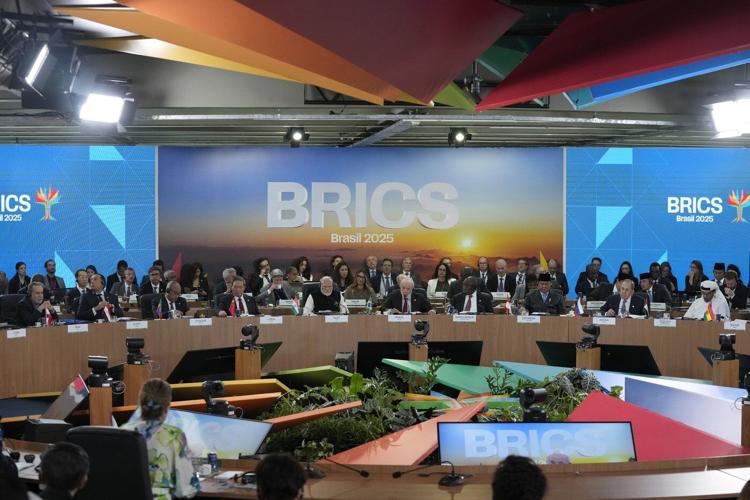 BRICS group condemns increase of tariffs in summit overshadowed by Middle East tensions