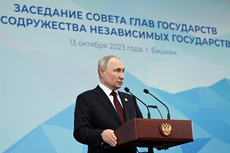 Putin calls for ex-Soviet states to expand their influence and comments on Israel-Hamas war