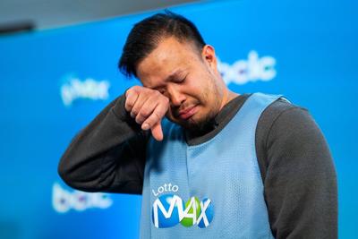 B.C. winner of record $80M lottery jackpot quits job, vows to give back to community