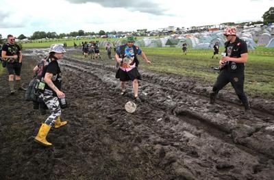 Organizers of heavy metal festival in Germany ask visitors to leave cars at home due to bad weather