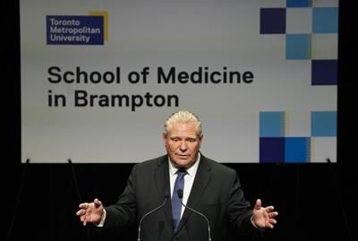 Ford wants '100 per cent' Ontario students at med schools in province