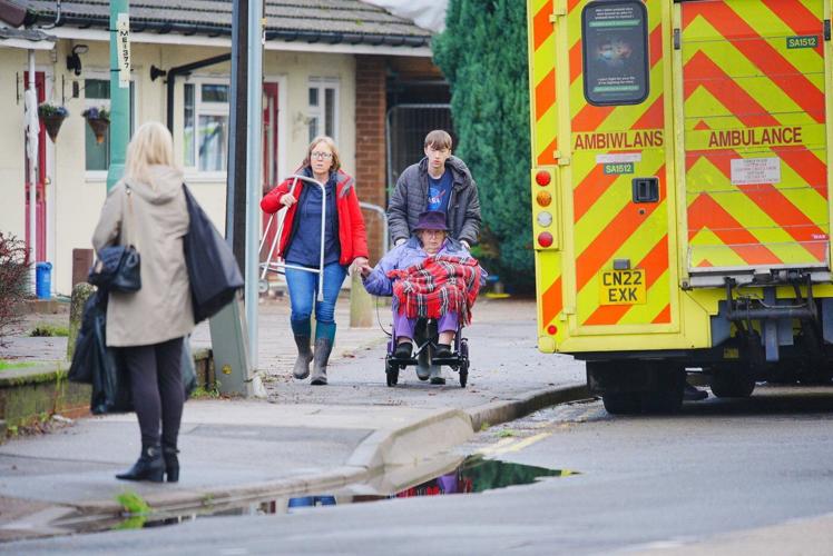 Dozens rescued or evacuated in Wales as Storm Claudia floods Monmouth