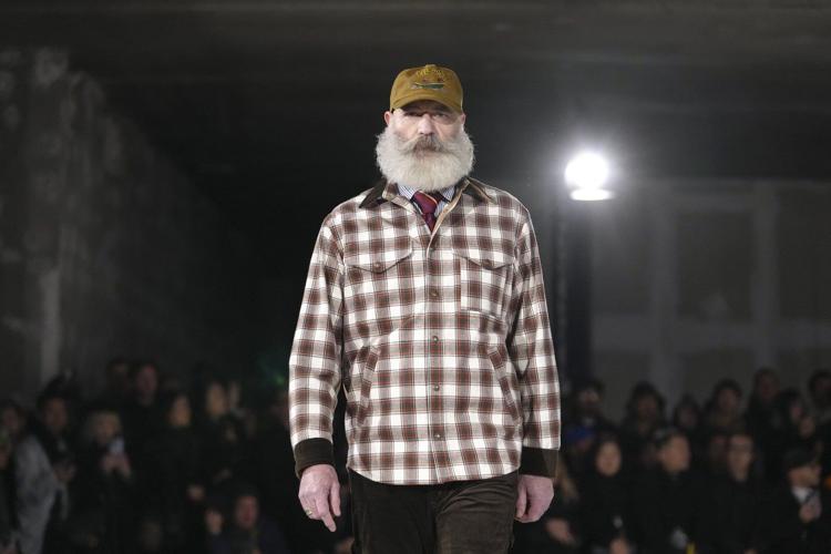 Junya Watanabe puts a twist on classic Americana at Paris Fashion Week menswear show