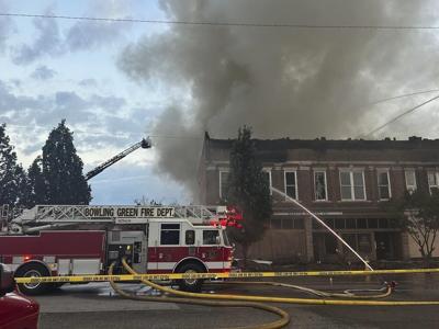 Fire damages building that houses office of Kentucky Sen. Rand Paul