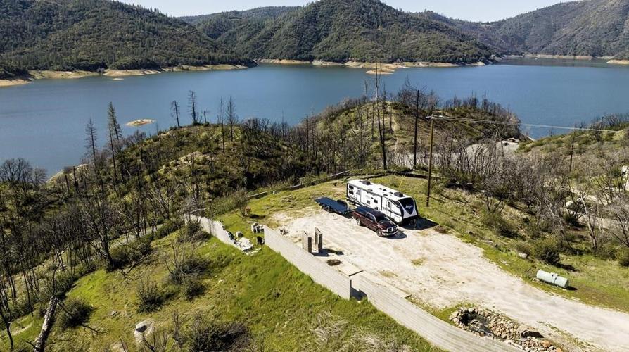 Dramatic photos show how storms filled California reservoirs