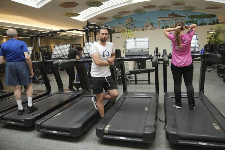 At the gym, the future Pope Leo XIV kept a high heart rate and a low profile