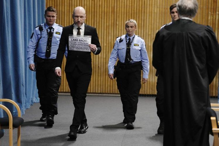 Norwegian court rejects mass killer Anders Behring Breivik's 2nd bid for parole