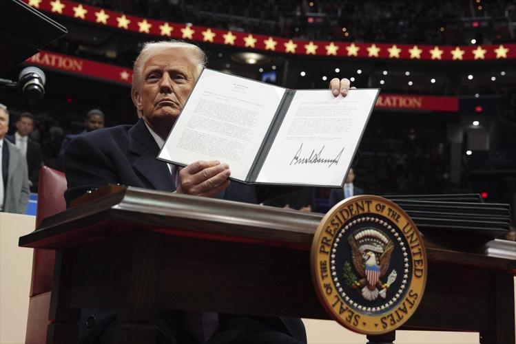 Everything Trump did in the first executive orders and actions of his presidency