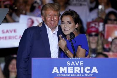 Key Senate race in Arizona could hinge on voters who back Trump and the Democratic candidate