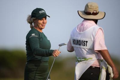 Holmqvist holds onto lead in ShopRite LPGA Classic