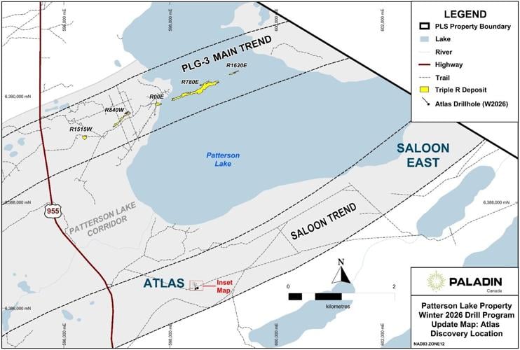 New High-Grade Uranium Discovery Identified at PLS Project