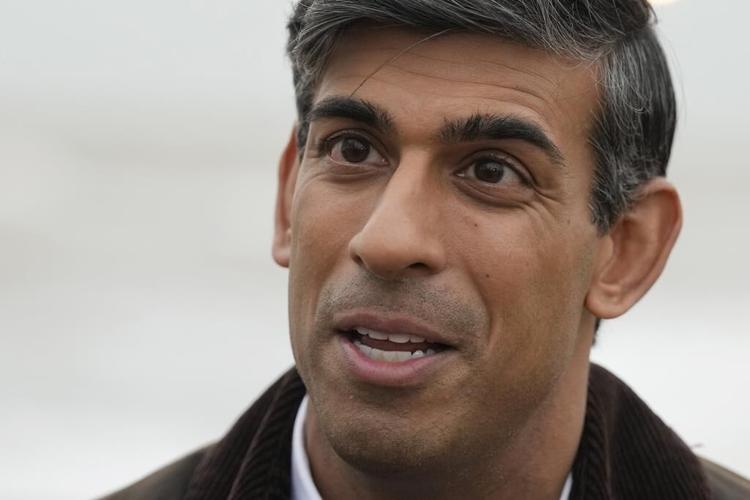 British leader Rishi Sunak marks a year in office with little to celebrate