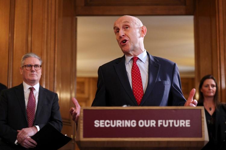 Keir Starmer says he's staying put after defense secretary's departure hammers his authority