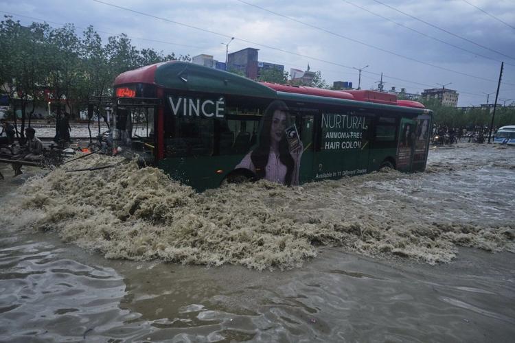 Pakistan issues flood alert for southern districts as rescuers search for missing in the northwest