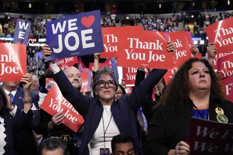 The Latest: Day 2 of the DNC will feature the Obamas and second gentleman Doug Emhoff