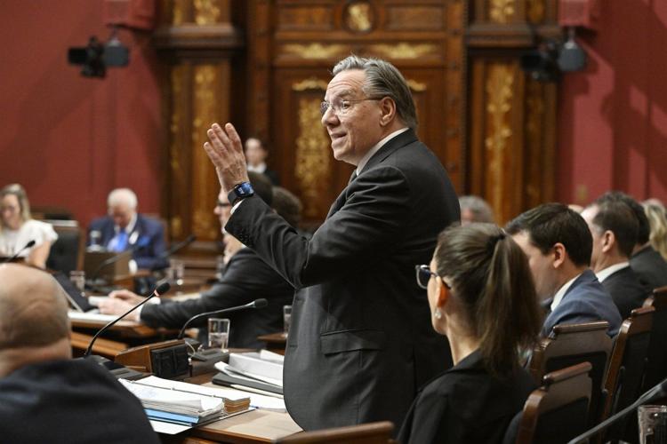 François Legault vows to stay on as Quebec premier despite internal party dissent