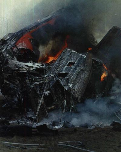 Tangled cars and billowing smoke: Remembering Hinton rail disaster 40 years later