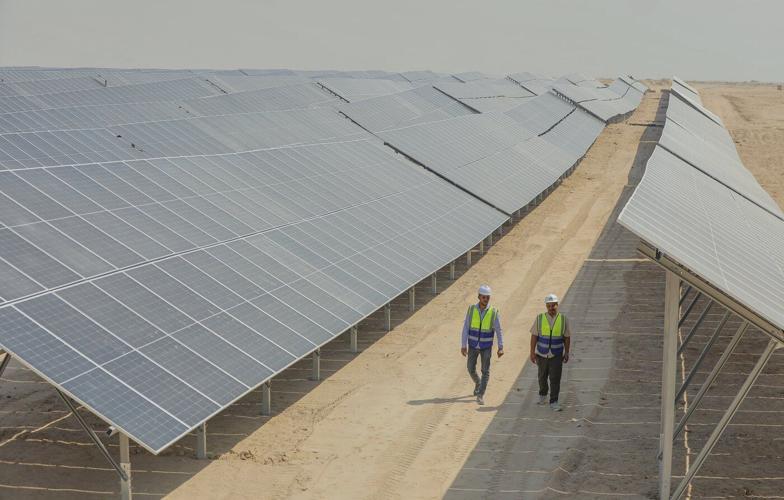Iraq's first industrial-scale solar plant opens in Karbala desert to tackle electricity crisis
