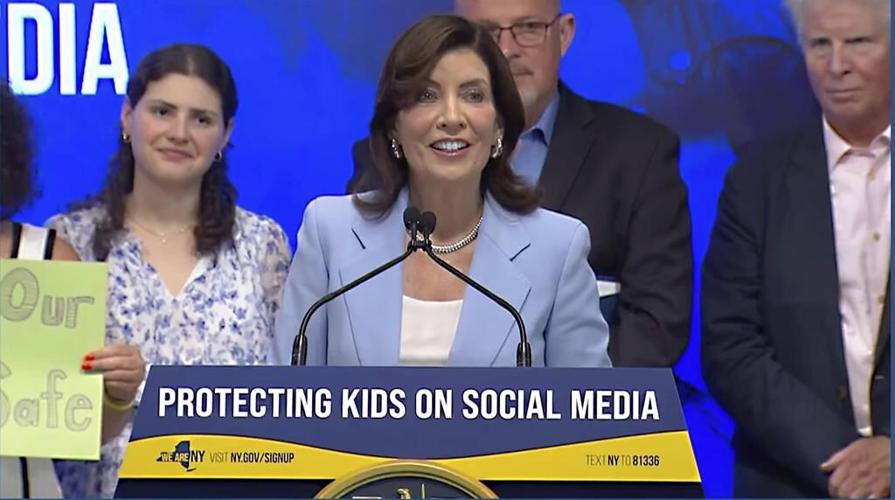 New York moves to limit 'addictive' social media feeds for kids