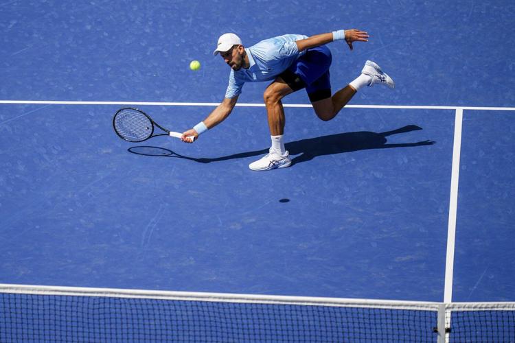 Novak Djokovic is trying to solve riddles at the US Open but is back in the 3rd round