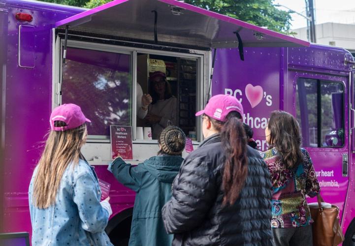 B.C. Premier Eby defends coffee-with-doctors recruitment after 'stunt' accusation