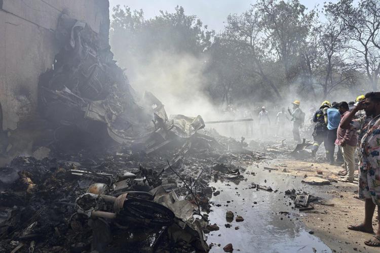 London-bound Air India flight with more than 240 aboard crashes after takeoff from Ahmedabad, India