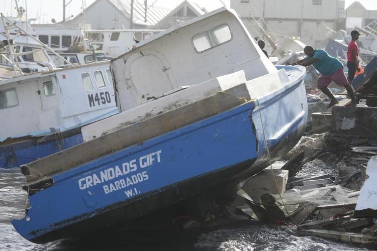Hurricane Beryl grows to Category 5 strength as it razes southeast Caribbean islands