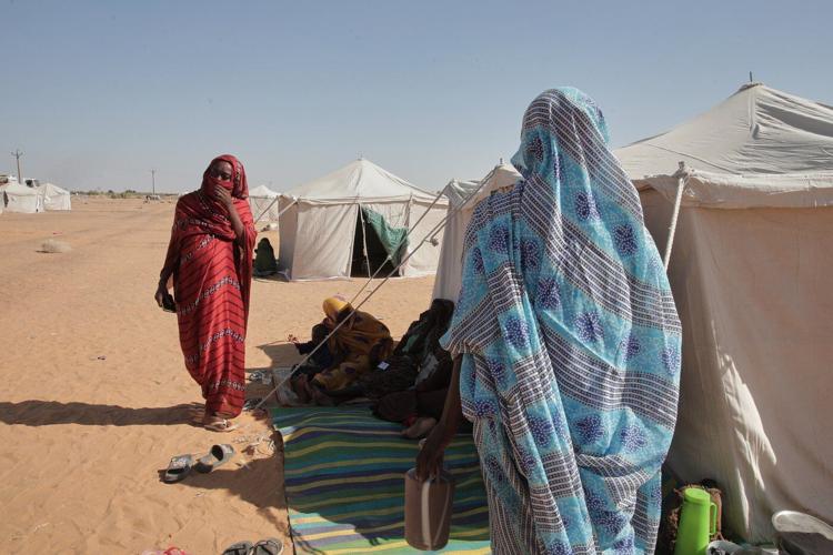 Dozens of pregnant women flee from Sudan's el-Fasher, risking their lives and babies