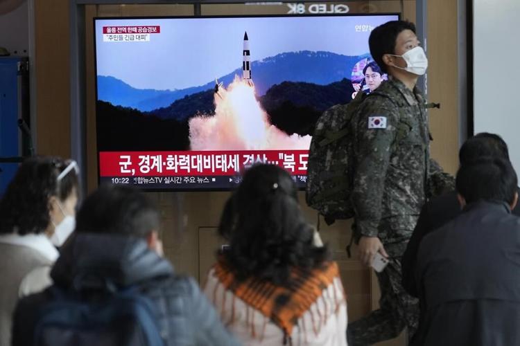 North Korea keeps up missile barrage with suspected ICBM