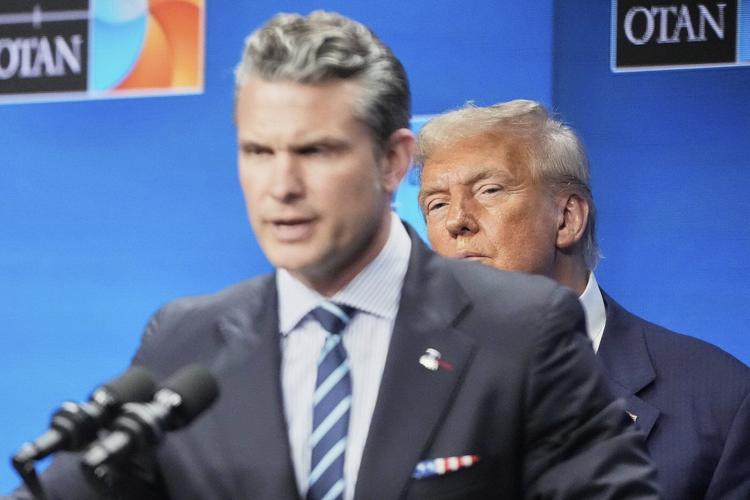 The Latest: Hegseth responds to an early intelligence briefing on Iran strike