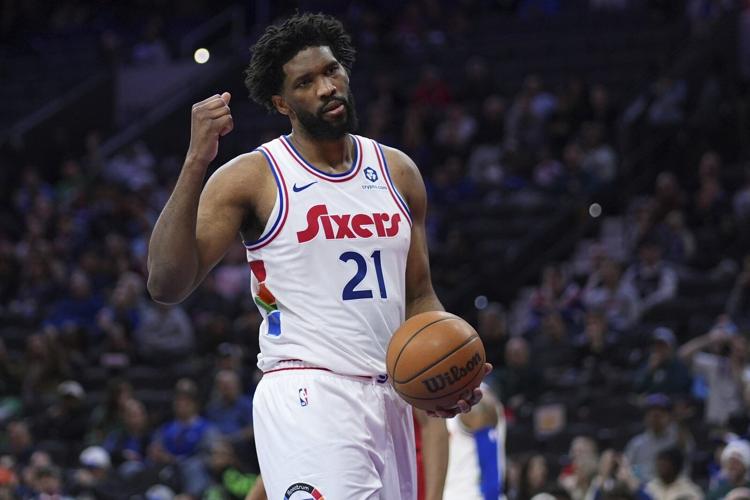 Joel Embiid will miss the rest of the season for treatment and rehabilitation of his left knee