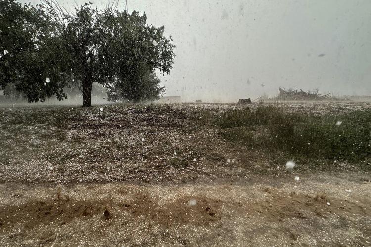 Ping, ping ping. Here's what it's like to drive into a big hailstorm in the name of science
