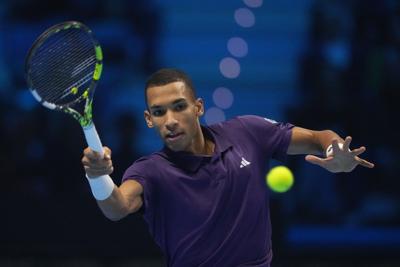 Canada's Auger-Aliassime falls to top-ranked Spaniard Alcaraz in ATP Finals semis