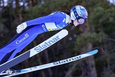 ɫֱ ski jumper Alexandria Loutitt wins World Cup bronze in Slovenia
