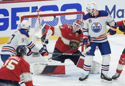 Rodrigues scores twice, Panthers down Oilers to take 2-0 lead in Stanley Cup final