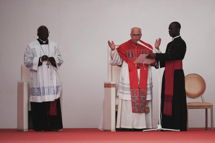 Pope prays at Catholic shrine in Angola that was a center of African slave trade