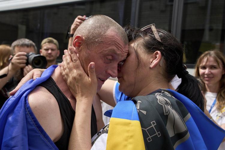 Russia and Ukraine complete prisoner swap hours after Moscow launches major aerial assault