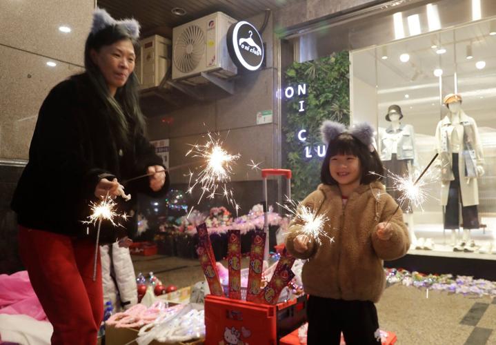 Photos of New Year's celebrations across the globe