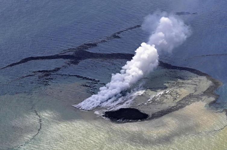 New island emerges after undersea volcano erupts off Japan, but experts say it may not last long