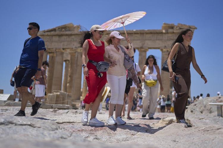 Photos show how extreme heat is affecting parts of Europe
