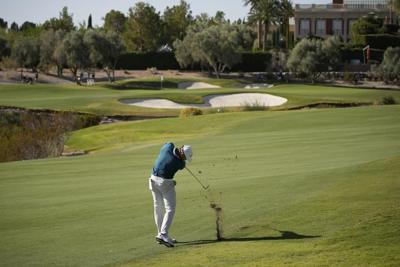 Taylor Pendrith shoots 61 in first start since the Presidents Cup and leads in Las Vegas