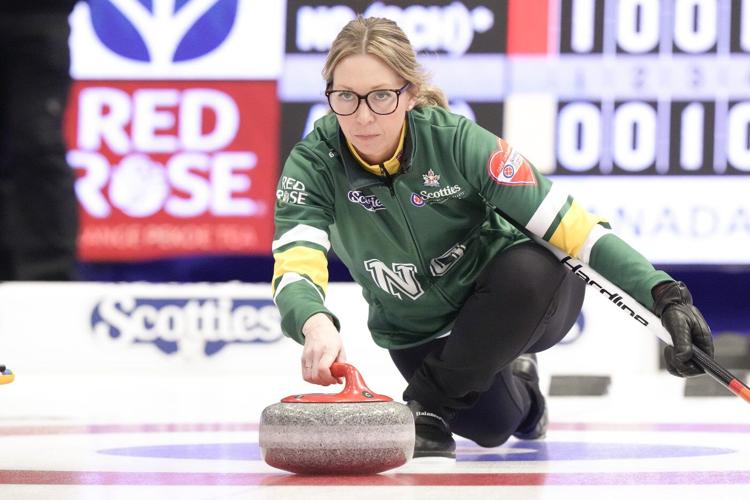 Scharf steals two in 10th for 7-4 win over Skrlik at Scotties Tournament of Hearts