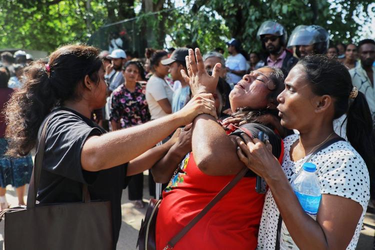 Clashes in Sri Lankan prison leave at least 25 dead and over 100 injured