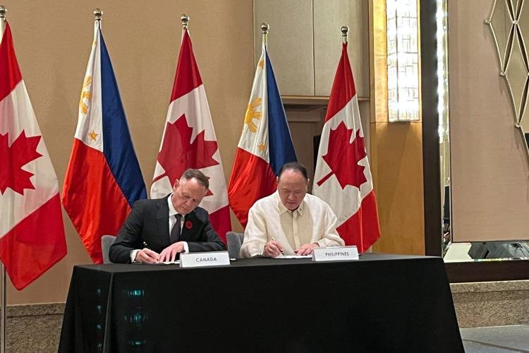 Canada and Philippines sign a defense pact to boost drills and deter China's aggression