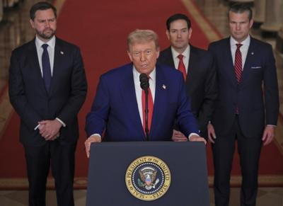 Transcript of Trump’s speech on US strikes on Iran