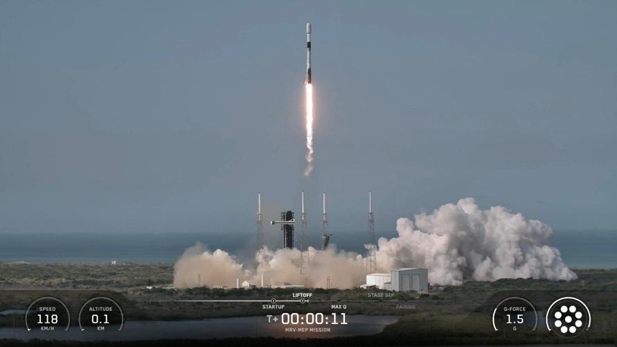 Private mission launches to extend life of out-of-gas communication satellites